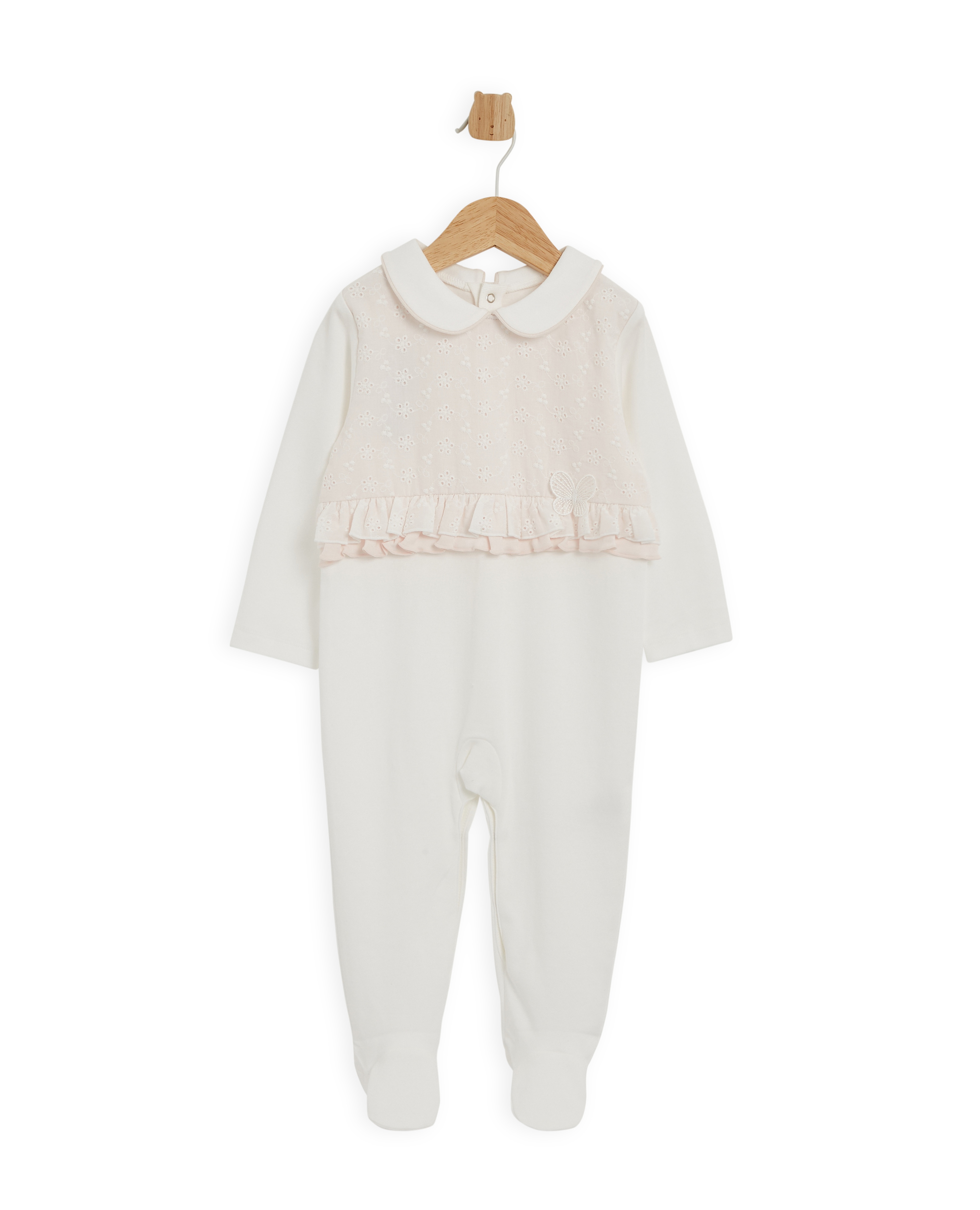 LONG SLEEVESCF SLEEPSUIT COLLAR