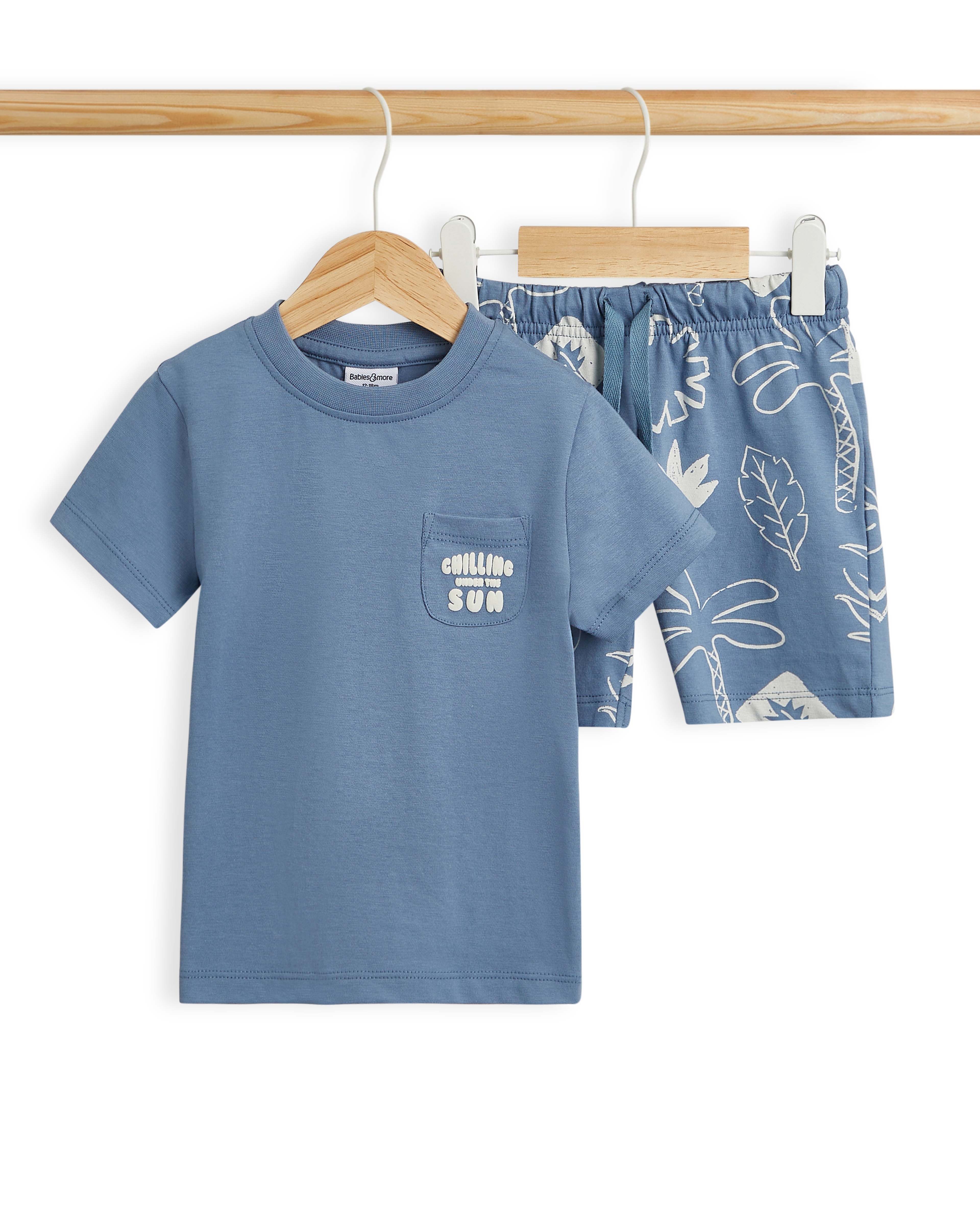 SHORTSLEEVES SHORT SET