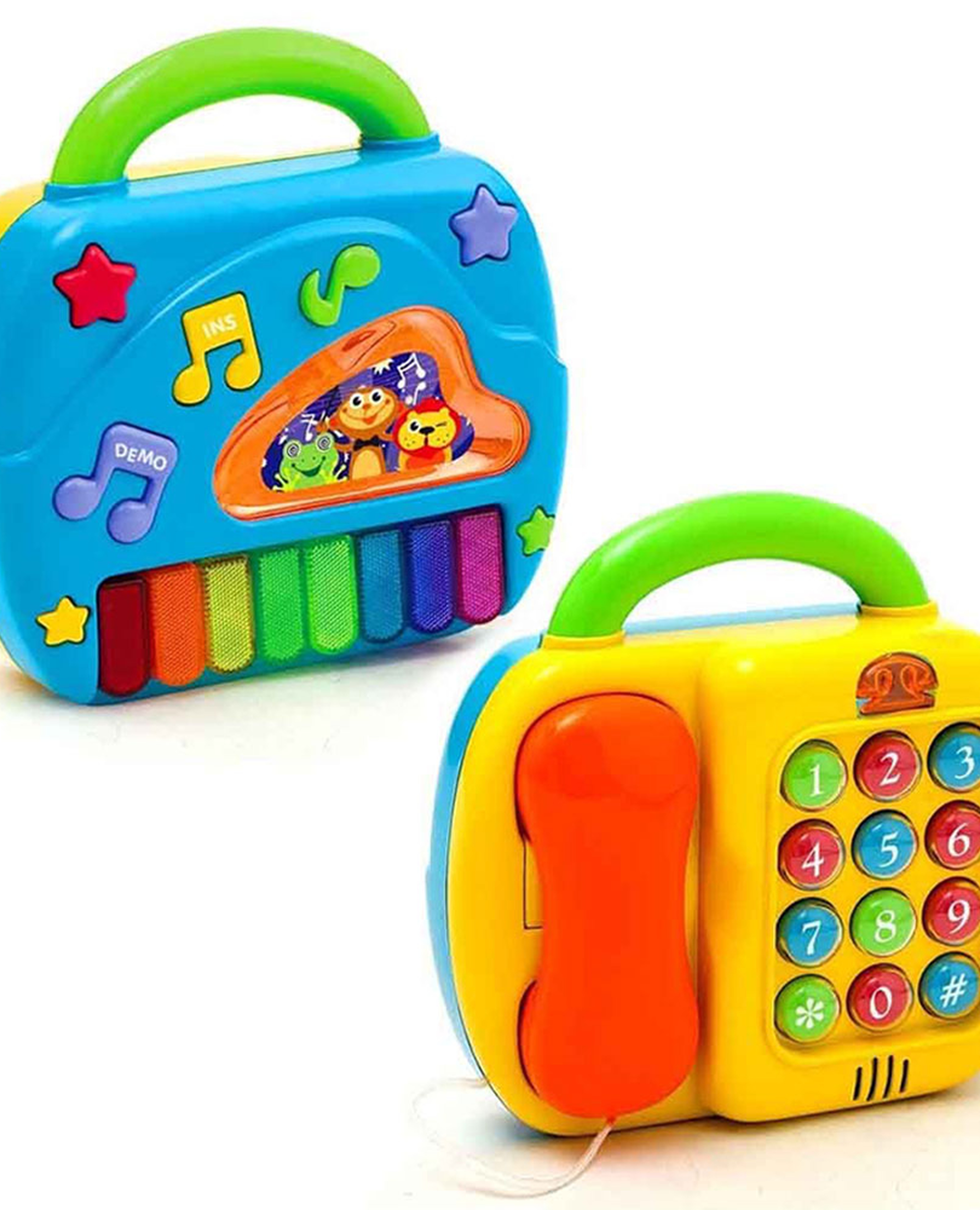2 IN 1 TELEPHONE & PIANO B/O