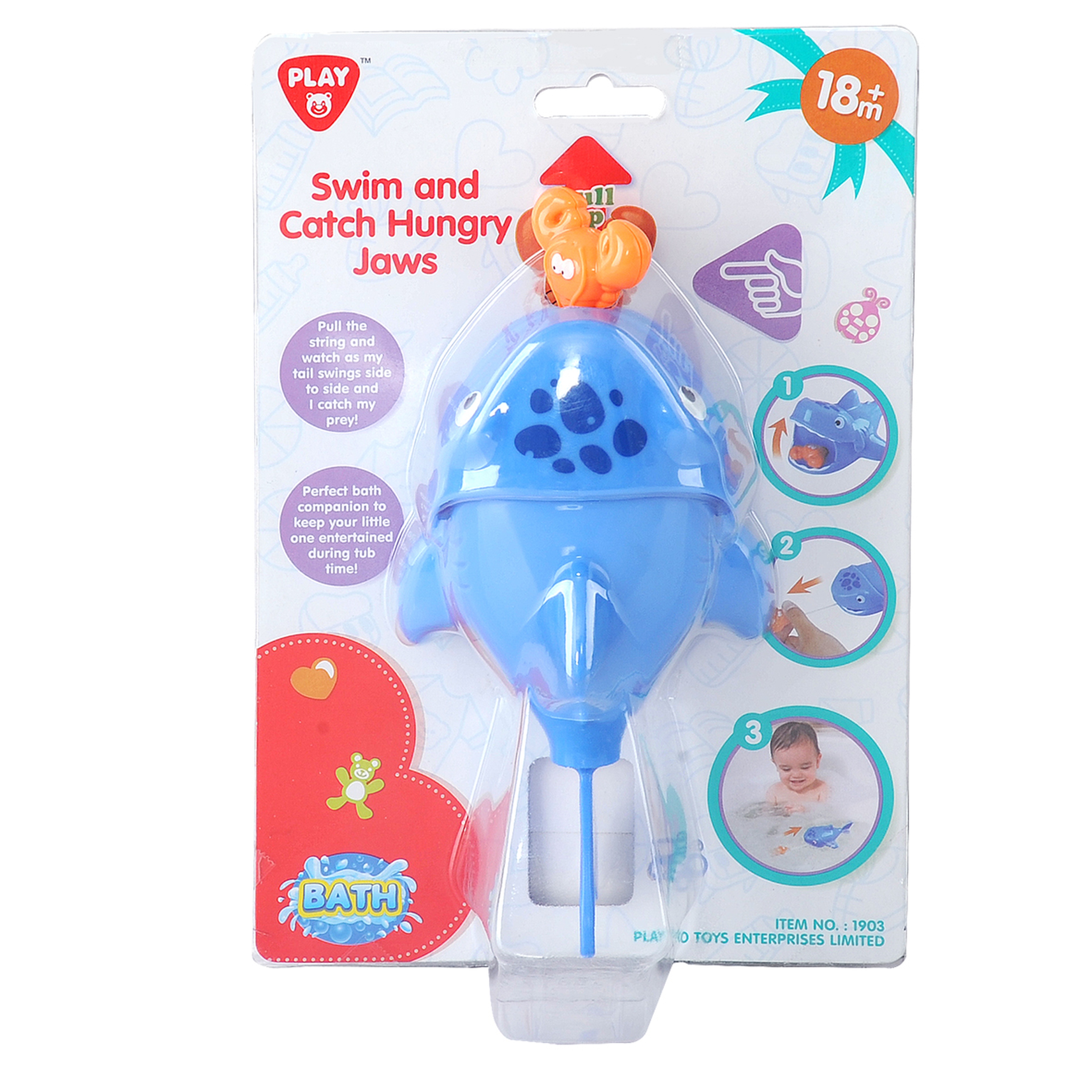 SWIM AND CATCH HUNGRY JAWS